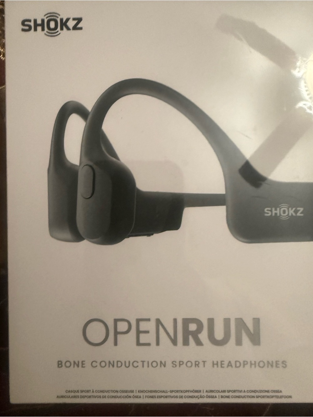 OpenRun Bone Conduction Sport Headphones — Black